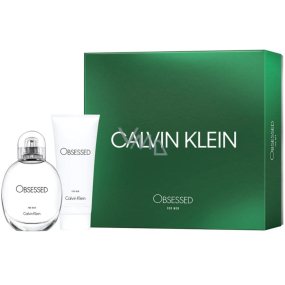Calvin Klein Obsessed toaletná voda 100 ml + sprchový gél na telo a vlasy 100 ml, darčeková sada