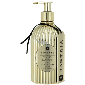 Vivian Gray Vivanel Prestige Ylang & Céder luxusné tekuté mydlo s dávkovačom 350 ml