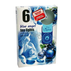 Čajové sviečky Blue Angel s vôňou čajových sviečok 6 kusov