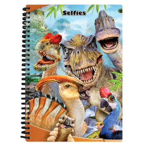 Prime3D zošit A5 - Dino Selfie 14,8 x 21 cm