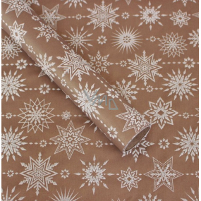 Zowie Darčekový baliaci papier 70 x 150 cm Vianočný Nordic medený