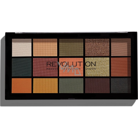 Makeup Revolution Re-Loaded paletka očných tieňov Iconic Division 15 x 1,1 g
