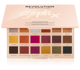 Makeup Revolution X Soph Extra Spice paletka očných tieňov 18 x 0,8 g