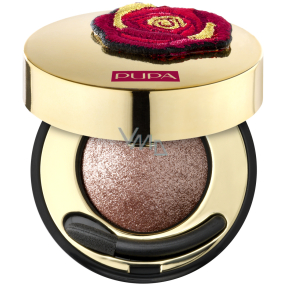 Pupa Rock & Rose 3D Eyeshadow očné tiene 002 Irriverent Bronze 1,6 g
