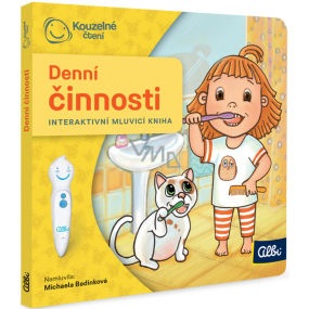 Albi Kúzelné čítanie interaktívna mini kniha Denné aktivity, vek 2+