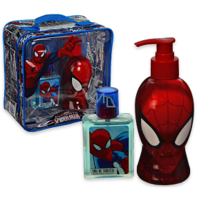 Marvel Spiderman toaletná voda pre deti 50 ml + sprchový gél dávkovač 250 ml, darčeková sada