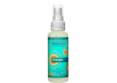 Saloos Natur Aroma Airspray Energie osviežovač vzduchu so zmesou éterických olejov z mäty, grapefruitu a ďalších citrusov, uvoľňuje napätie, prináša pozitívnu energiu 50 ml