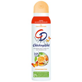 CD Orangenblüten - Pomarančový kvet telový dezodorant sprej pre ženy 150 ml