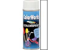 Color Works Colorsprej 918517 biely lesklý alkydový lak 400 ml