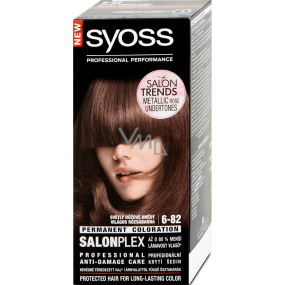 Syoss Color SalonPlex farba na vlasy 6-82 Svetlý ružovo hnedý