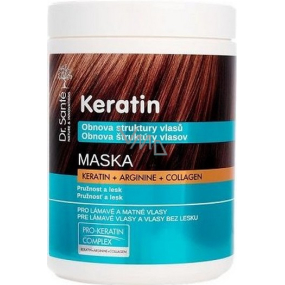 Dr. Santé Keratin Hair maska pre krehké lámavé vlasy bez lesku 1 l