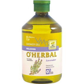 O Herbal Relaxing Levanduľa relaxačný sprchový gél s extraktom levandule 500 ml
