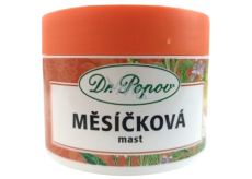 Dr. Popov Nechtíková masť pre citlivú pleť, upokojuje, regeneruje 100 ml