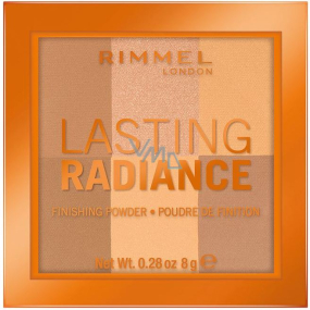 Rimmel London Lasting Radiance púder 002 Honeycomb 8 g