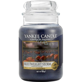 Yankee Candle Blue Twilight Storm - Súmrak pred búrkou vonná sviečka Classic veľká sklo 623 g