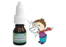 Dr. Popov Nosové Olej s Tea Tree pôsobí priaznivo pri nádche a uvoľňujú sliznice chránia pred podráždením pokožky 10 ml