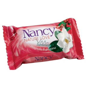 Nancy Summer Magnolia & Guarana toaletné mydlo 100 g