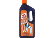 Wc Net Turbo gélový čistič odtokov spriechodní aj beznádejne upchaté odtoky 1 l