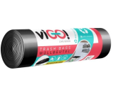 viGo! Vrecia na odpad čierne, 24 µ, 60 litrov 60 x 70 cm 10 kusov