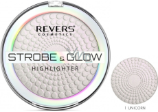 Revers Strobe & Glow Highlighter rozjasňujúci púder 01 Unicorn 8 g