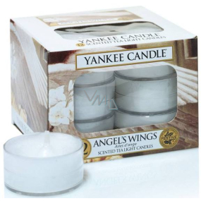 Yankee Candle Angels Wings - Anjelské krídla vonná čajová sviečka 12 x 9,8 g