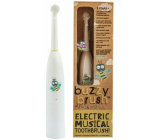 Jack N Jill BIO Buzzy Brush extra mäkká elektrická zubná kefka s melódiou pre deti od 3 rokov