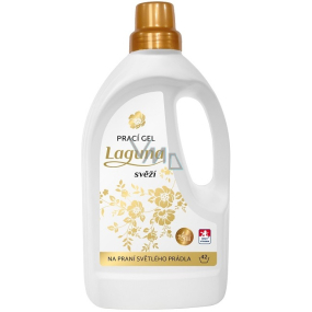 Laguna Svieži prací gél s vôňou kvetov fialiek doplnenú tóny ylang-ylang na pranie svetlého bielizne 42 dávok 1,5 l