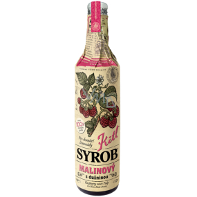 Kitl Syrob Bio Malina s dužinou sirup pre domáce limonády 500 ml