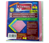 Clanax Univerzálna prachová utierka viskóza 38 x 35 cm 3 kusy