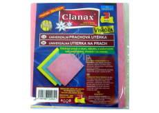 Clanax Univerzálna prachová utierka viskóza 38 x 35 cm 3 kusy