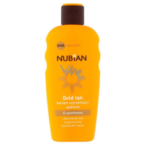 Nubian Gold Tan Balzam zvýrazňujúce opálenie po opaľovaní 200 ml