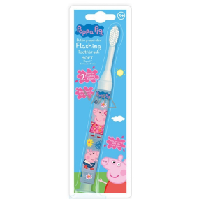 Peppa Pig - Prasiatko Peppa blikajúca zubná kefka s časovačom pre deti