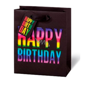 BSB Luxusná darčeková papierová taška 23 x 19 x 9 cm Happy Birthday LDT 397 - A5