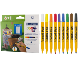 Centropen Značkovače špeciálne na kov, sklo, plast, keramiku, kameň 8 + 1 kus