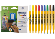 Centropen Značkovače špeciálne na kov, sklo, plast, keramiku, kameň 8 + 1 kus