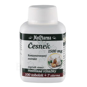MedPharma Cesnak koncentrovaný extrakt 1500 mg 107 kapsúl