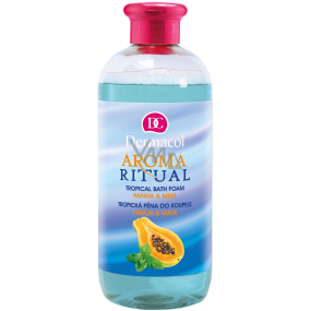 Dermacol Aroma Ritual Papája a mäta tropická pena do kúpeľa 500 ml