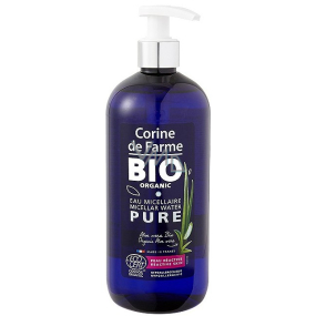 Corine de Farmu Bio Organic Pure Aloe Vera micelárna čistiaca voda pre veľmi citlivú a reaktívnu pleť dávkovač 500 ml