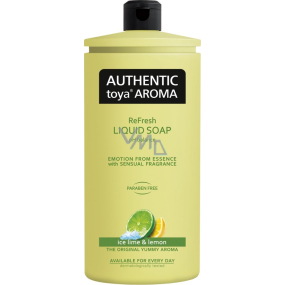 Authentic Toya Aróma Ice Lime & Lemon tekuté mydlo náhradná náplň 600 ml