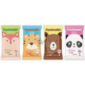 Freshmaker Kids Zvieratká vlhčené kozmetické obrúsky 15 kusov