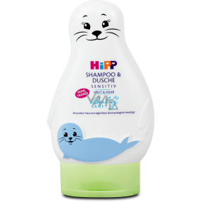 HiPP Babysanft Šampón vlasy a telo Uškatec pre deti 200 ml