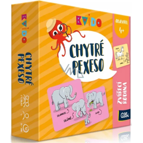 Albi Kvído Chytré pexeso - Zvieracia rodina odporúčaný vek 4+