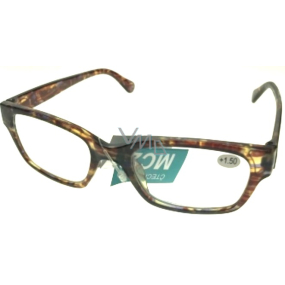 Berkeley Čítacie dioprtické okuliare +1,5 plast Tigrova žíhané 1 kus ER4198