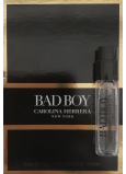 Carolina Herrera Bad Boy toaletná voda pre mužov 1,5 ml s rozprašovačom, fľaštička