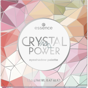 Essence Crystal Power Eyeshadow Palette paletka očných tieňov 13,5 g