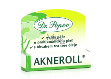 Dr. Popov Akneroll pomocník pri liečbe akné a iných kožných problémov 6 ml