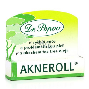 Dr. Popov Akneroll pomocník pri liečbe akné a iných kožných problémov 6 ml