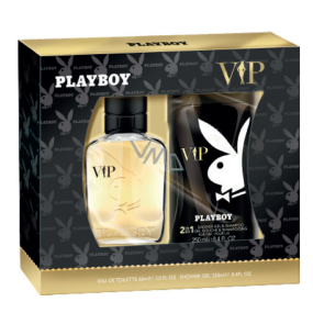 Playboy Vip for Him toaletná voda pre mužov 60 ml + sprchový gél 250 ml, darčeková sada