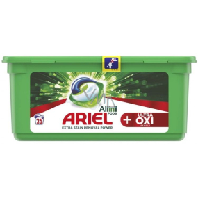 Ariel Allin1 Pods + Ultra Oxi Effect gélové kapsule na pranie 25 dávok 750 g