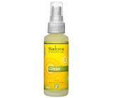 Saloos Natur Aroma Airspray Lemon bytový sprej pri duševnej námahe, povzbudzuje mozog k vyššej aktivite 50 ml